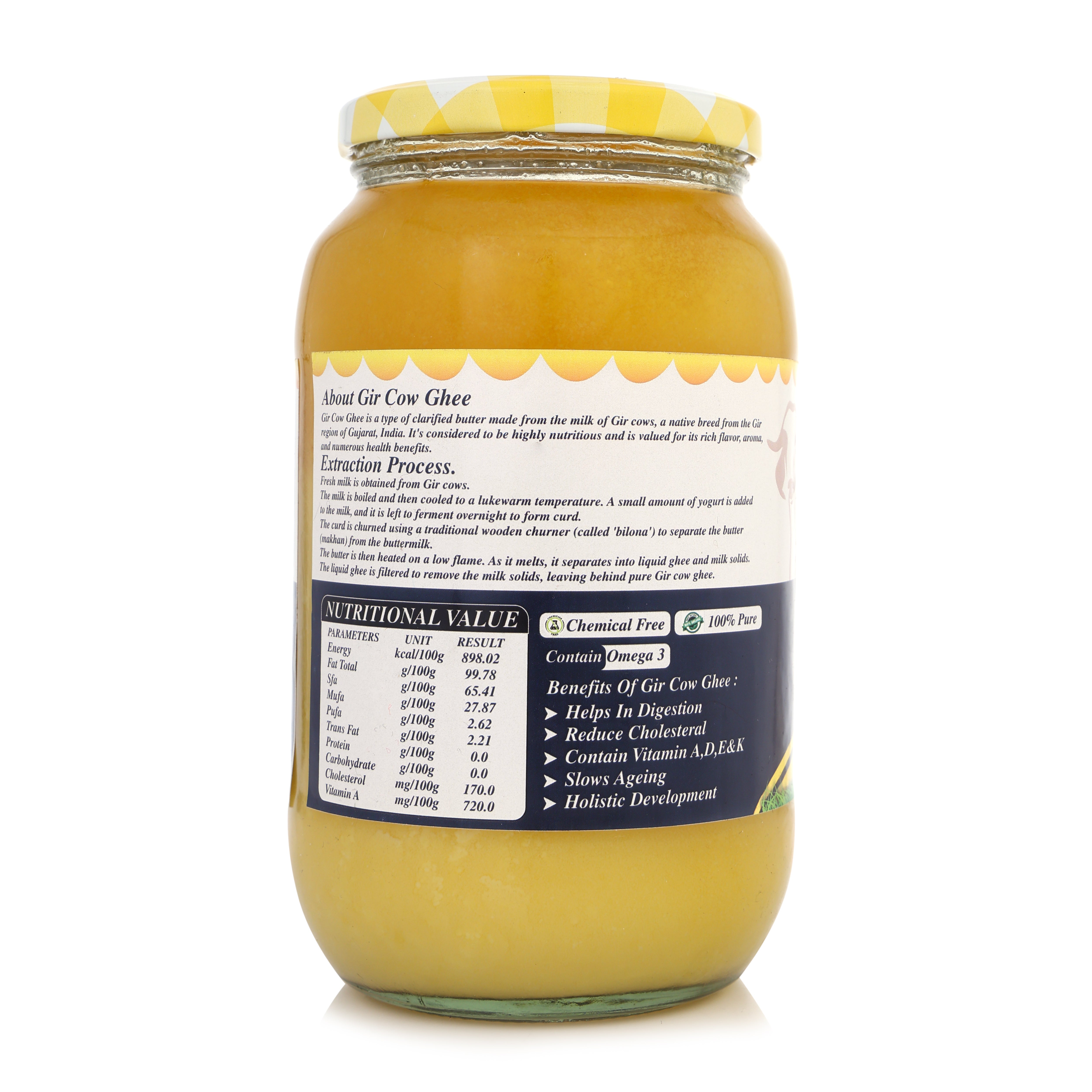 Desi Gir Cow Ghee ( 1 Kg )